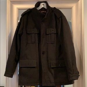Men’s Michael Kors Wool Coat - Size Large